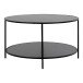 Couchtisch >Vita< in Schwarz, Melamin - 80x45x80cm (BxHxT)