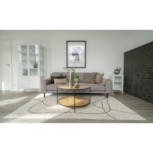 Couchtisch >Vita< in Natur, Melamin - 80x45x80cm (BxHxT)
