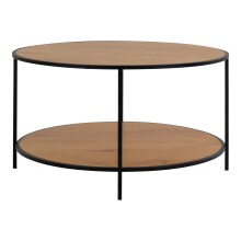 Couchtisch >Vita< in Natur, Melamin - 80x45x80cm (BxHxT)