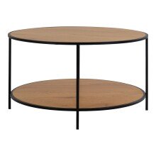 Couchtisch >Vita< in Natur, Melamin - 80x45x80cm (BxHxT)