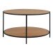 Couchtisch >Vita< in Natur, Melamin - 80x45x80cm (BxHxT)
