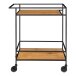 Servierwagen >Vita< in Natur, Melamin - 40x79x68cm (BxHxT)