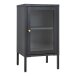 Beistellschrank >Dalby< in Schwarz, Metall - 38x70x35cm (BxHxT)