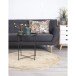 Beistelltisch >Bastia< in Schwarz, Metall - 47x50x47cm (BxHxT)