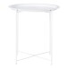 Beistelltisch >Bastia< in Weiss, Metall - 47x50x47cm (BxHxT)