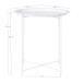 Beistelltisch >Bastia< in Weiss, Metall - 47x50x47cm (BxHxT)