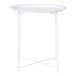 Beistelltisch >Bastia< in Weiss, Metall - 47x50x47cm (BxHxT)