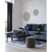 Couchtisch >Venezia< in Schwarz, Glas - 70x40x70cm (BxHxT)