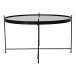 Couchtisch >Venezia< in Schwarz, Glas - 70x40x70cm (BxHxT)