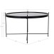 Couchtisch >Venezia< in Schwarz, Glas - 70x40x70cm (BxHxT)