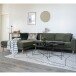 Couchtisch >Venezia< in Schwarz, Glas - 70x40x70cm (BxHxT)