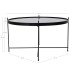 Couchtisch >Venezia< in Schwarz, Glas - 70x40x70cm (BxHxT)