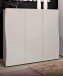 Schuhschrank >KISS< in weiß, Holzwerkstoff - 126,8x115x34cm (BxHxT)