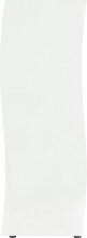 Garderobenschrank >KISS< in weiß, Holzwerkstoff - 70x190x42cm (BxHxT)