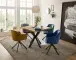 Armlehnstuhl >Emma/Edith< (2er-Set) in blau - 59x82x62 (BxHxT)