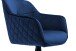 Armlehnstuhl >Emma/Edith< (2er-Set) in blau - 59x82x62 (BxHxT)