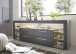 Lowboard >Greta< in Artisan Eiche /grau - 179x66x44cm (BxHxT)