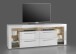 Lowboard >Greta< in weiß und old style - 179x66x44cm (BxHxT)