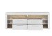 Lowboard >Greta< in weiß und old style - 179x66x44cm (BxHxT)