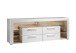 Lowboard >Greta< in weiß und old style - 179x66x44cm (BxHxT)