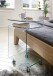 Beistelltisch >Vigo< in Klarglas, Glas - 42x68x37cm (BxHxT)