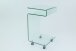 Beistelltisch >Vigo< in Klarglas, Glas - 42x68x37cm (BxHxT)