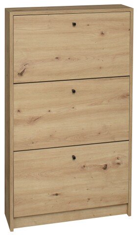 Schuhkipper >Flap< in asteiche, Holzwerkstoff - 60x104x16cm (BxHxT)