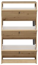 Schuhkipper >Flap< in asteiche, Holzwerkstoff - 60x104x16cm (BxHxT)