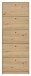 Schuhkipper >Flap< in asteiche, Holzwerkstoff - 60x168x16cm (BxHxT)