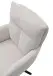 Armlehnstuhl >Solveig< (2er-Set) in hell beige/schwarz - 60x93x67 (BxHxT)