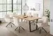 Armlehnstuhl >Solveig< (2er-Set) in hell beige/schwarz - 60x93x67 (BxHxT)