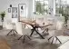 Armlehnstuhl >Solveig< (2er-Set) in hell beige/schwarz - 60x93x67 (BxHxT)