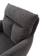 Barhocker >Solveig< (2er-Set) in grau/schwarz - 54x103,5x60 (BxHxT)