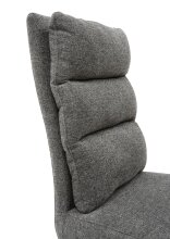 Freischwinger >Stena< (2er-Set) in grau/schwarz - 45x100x61 (BxHxT)