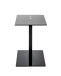 Beistelltisch >14569< in schwarz - 45x50x35 (BxHxT)