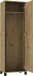 Garderobenschrank >Travis< in Artisan Eiche / schwarz Eiche, Holzwerkstoff