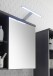Badezimmerspiegelschrank >Grey< in Glas Grau - 69x60x25 (BxHxT)
