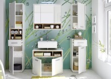 Hängeschrank >Milano< in Wildeiche Optik aus Holzwerkstoff E1 - 38x72x23 (BxHxT)