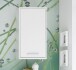 Hängeschrank >Milano< in weiss aus Holzwerkstoff E1 - 38x72x23 (BxHxT)