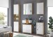 Waschbeckenunterschrank >Peter< in Weiß Hochglanz aus MDF - 60x57x31cm (BxHxT)