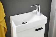Badezimmer-Set >Amy< in Weiß - 41x165x23 (BxHxT)