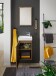 Badezimmer-Set >Amy< in Wildeiche Optik - 41x165x23 (BxHxT)