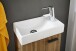 Badezimmer-Set >Amy< in Wildeiche Optik - 41x165x23 (BxHxT)