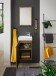 Badezimmer-Set >Amy< in Wildeiche Optik - 41x165x23 (BxHxT)