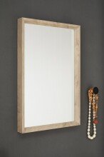 Badezimmer-Set >Amy< in Elegance Endgrain Oak - 41x165x23 (BxHxT)