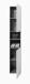 Hochschrank >Gloss< in Weiß-Anthrazit - 34x190x31 (BxHxT)