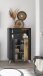 Badkommode >Line< in Anthrazit-Eiche Artisan Nachbildung - 78x126x40 (BxHxT)