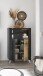 Badkommode >Line< in Anthrazit-Eiche Artisan Nachbildung - 78x126x40 (BxHxT)