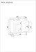 Waschbeckenunterschrank >Lucera< in Grau - 60x60x32 (BxHxT)