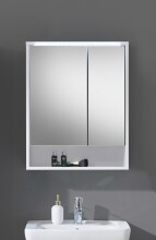 Badezimmerspiegelschrank >Lucera< in Weiß aus...